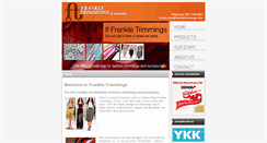 Desktop Screenshot of frankletrimmings.com